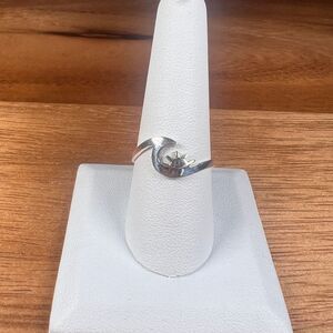 Wave and Sunset Ring .925 Sterling Silver Ocean Theme